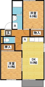 サニーヒルTOGITSUの間取り画像