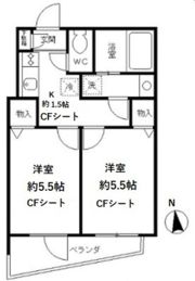 オータム・イン・ニューヨーク(オータムインニューヨーク)の間取り画像