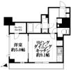 シティタワー横濱の間取り画像