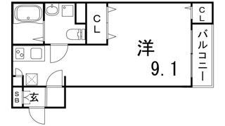 サンクラッソ神戸山手の間取り画像