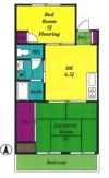 正吉マンションの間取り画像