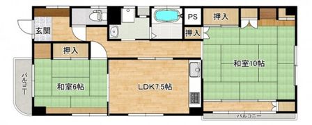 堀ビルの間取り画像