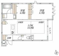 シルフィード元住吉の間取り画像