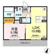 ビラフランカの間取り画像