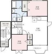 アイリスの間取り画像