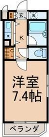 メゾンヴェルメイユの間取り画像