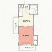 フレール千里の間取り画像