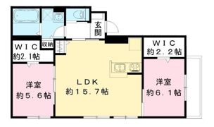 cozy court 千里山田II番館の間取り画像