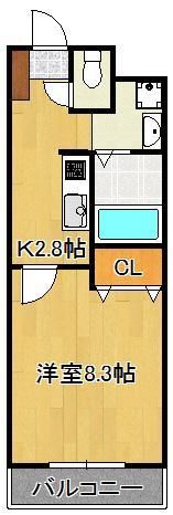 Forest courtIIの間取り画像