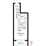 エクサム高円寺(エクサムコウエンジ)の間取り画像