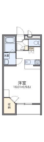 レオパレスカメリアⅡの間取り画像