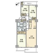 ハイツ高野台の間取り画像