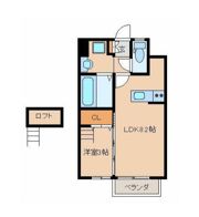Farplace小倉西B棟の間取り画像
