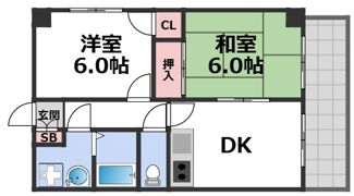 M’プラザ城東参番館の間取り画像
