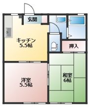 DIAS Mの間取り画像