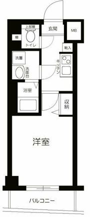 グリフィン・品川大井の間取り画像