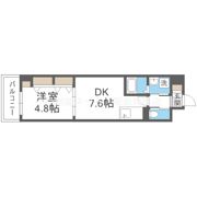 パークフラッツ新大阪の間取り画像