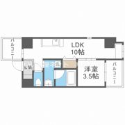 アミティエ扇町リアンの間取り画像