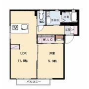 サンライズ・パレスB棟の間取り画像