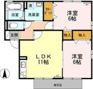 サン・パティオ A棟の間取り画像