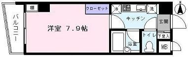 STATION1010の間取り画像
