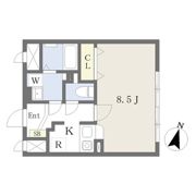 グランデージ上杉の間取り画像