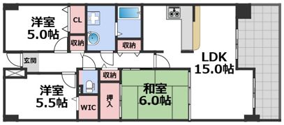 パードレ関目の間取り画像