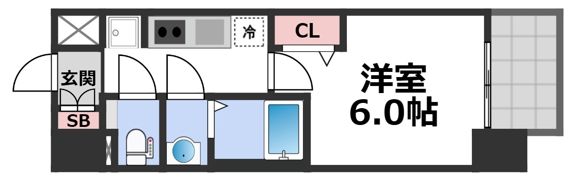 プレサンス野江内代ペルティエの間取り画像