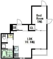 Maison MK（メゾンエムケー）の間取り画像