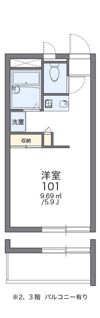 レオパレスリヴェールの間取り画像