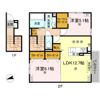 セジュール六条Cの間取り画像