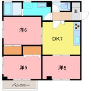 シティハウス松本の間取り画像
