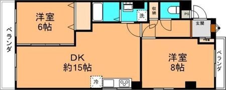 ノーブル臼井の間取り画像