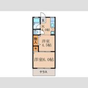 寺田ガーデンハイツ1番館の間取り画像