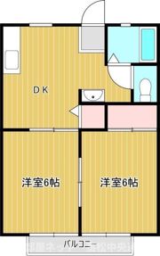 ふれ愛パナタウンB棟の間取り画像