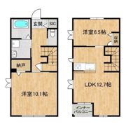 ブリージアつくば陣場B棟の間取り画像