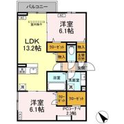 レーヴェ前原町の間取り画像