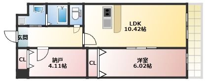 アーバンパーク新大阪の間取り画像