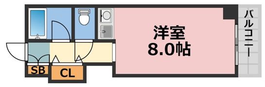 グランドール長堀の間取り画像