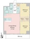 LiveFlat吹上の間取り画像