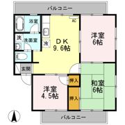 ブランシェ中須の間取り画像
