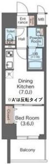 レオンコンフォート神戸駅前の間取り画像