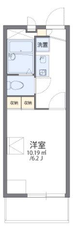 レオパレスエアフォルクの間取り画像