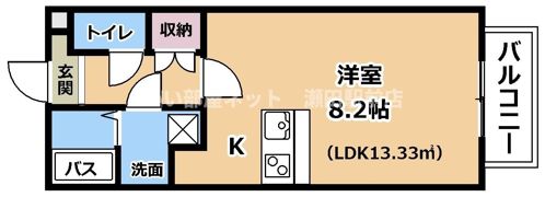 Trees courtの間取り画像