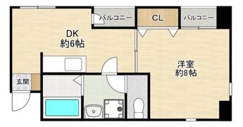 井上ビル5号館の間取り画像