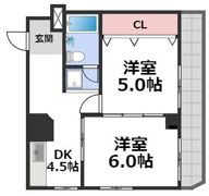 サンビラ大手前の間取り画像
