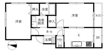 ラ･グランダム ドゥの間取り画像