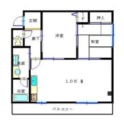 スカイホーム瀬川の間取り画像