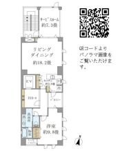 広尾Quartoの間取り画像