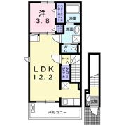 サンテベルの間取り画像
